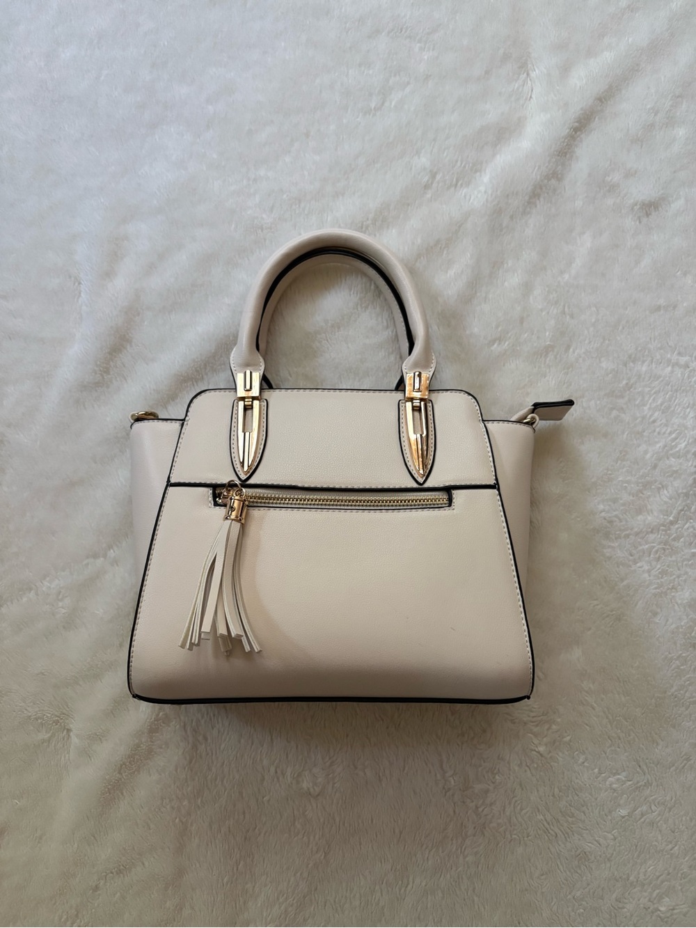 White Handbag - Picture 2 of 5